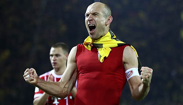 Arjen Robben ist rechtzeitig zum Top-Spiel gegen den BVB einsatzbereit.