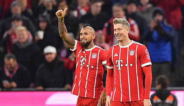 Arturo Vidal und Robert Lewandowski sorgen für Wirbel beim FC Bayern.