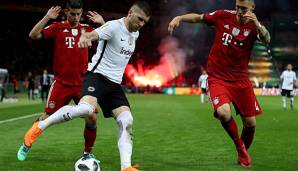 Ante Rebic gewann mit Eintracht Frankfurt gegen den FC Bayern den DFB-Pokal.