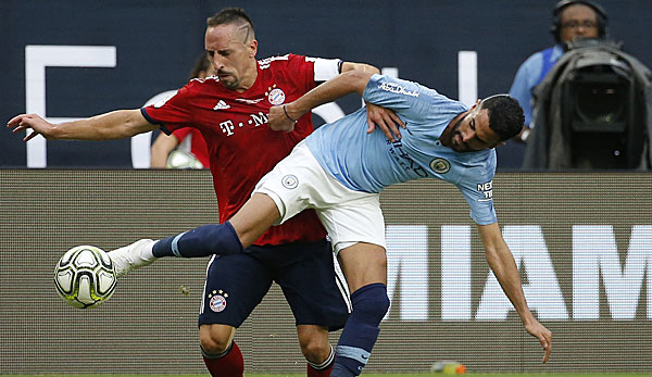 Franck Ribery bereitete den Treffer von Arjen Robben zum zwischenzeitlichen 2:0 vor.