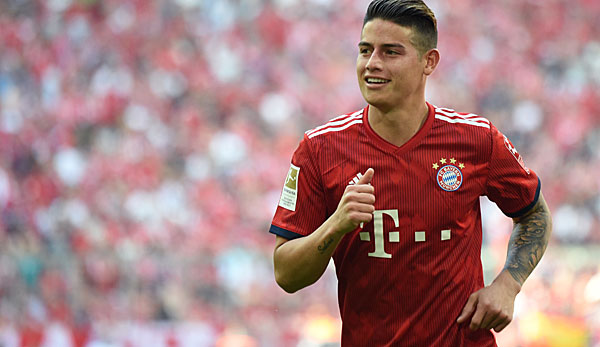 James Rodriguez ist bis zum Sommer 2019 offiziell an den FC Bayern München ausgeliehen.