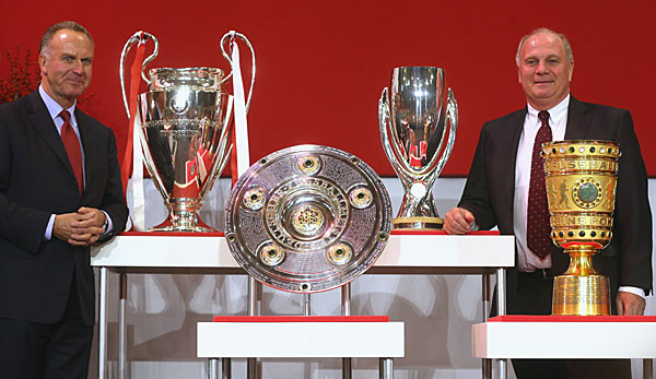 Karl-Heinz Rummenigge will mit den Bayern alles gewinnen.