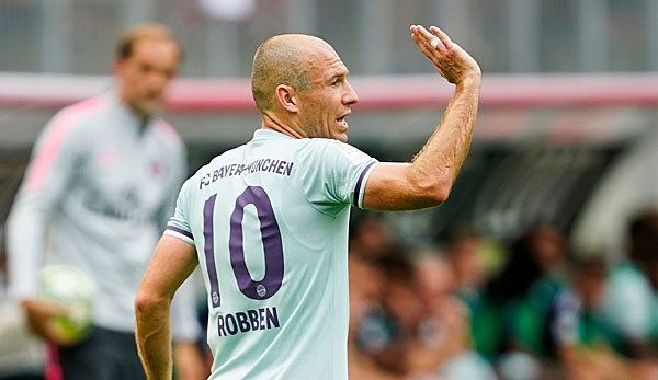 Arjen Robben gewann mit dem FC Bayern das Testspiel gegen PSG mit 3:1.