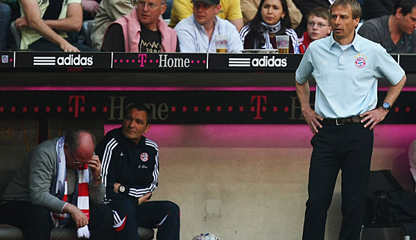 Jürgen Klinsmann musste nach nur einer Saison als Bayern-Trainer wieder gehen.
