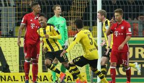 Borussia Dortmund am 19.11.2016 mit 1:0. Torschütze: Pierre-Emerick Aubameyang.