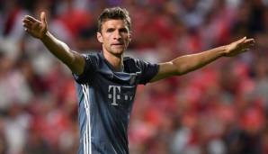 Thomas Müller vom FC Bayern München ist auf Rekordejagd.