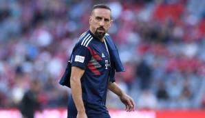 Franck Ribery vom FC Bayern München fehlt gegen AEK Athen.
