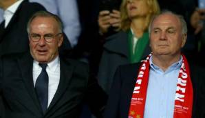 Karl-Heinz Rummenigge und Uli Hoeneß wehren sich gegen die Kritik am FC Bayern.