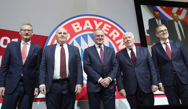 Die Verantwortlichen des FC Bayern München konnten einen Rekordumsatz präsentieren.