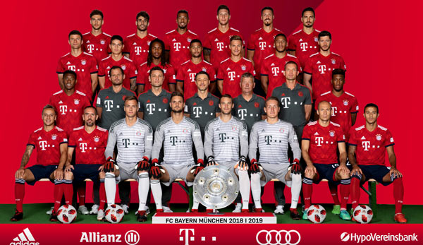 Diese 23 Profis stehen beim FC Bayern München in dieser Saison unter Vertrag.