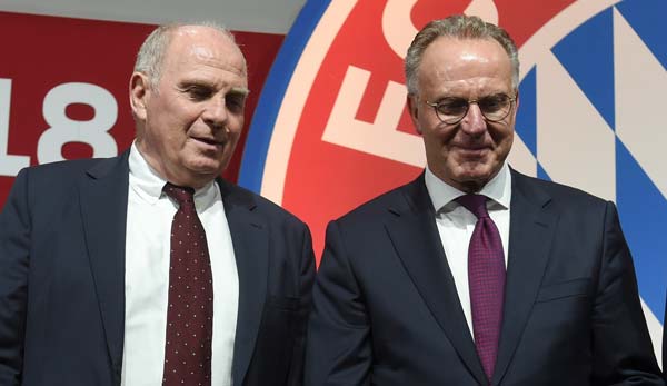 Die Bayern-Bosse äußerten sich zu ihrem Trainer und den Spielern Ribery und Robben.