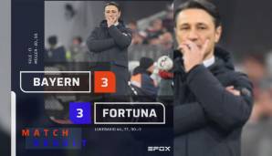 Nach dem 3:3 gegen Düsseldorf wackelt Niko Kovacs Trainerstuhl mehr denn je. Neun Punkte liegen die Münchner nun mittlerweile hinter dem BVB. Zwischenzeitlich holten die Bayern vier Pflichtspielsiege in Folge, jedoch nie überzeugend.
