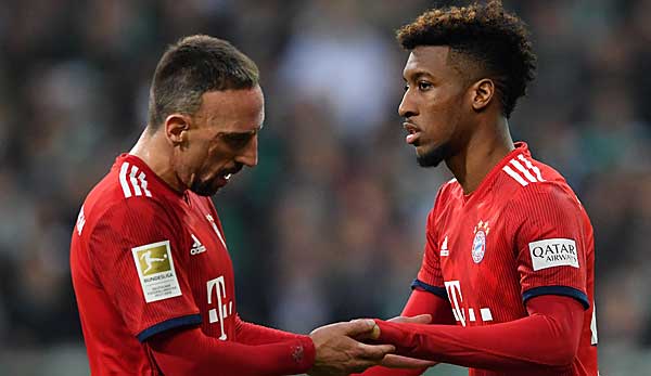 Franck Ribery musste gegen Werder Bremen verletzt raus