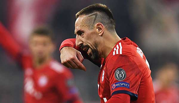 Franck Ribery deutete erstmals einen Abschied vom FC Bayern an