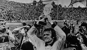 Sepp Maier gewann im Jahr 1974 die Weltmeisterschaft.