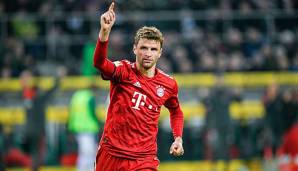 "Ich bin auch noch da!": Thomas Müller gab im Topspiel gegen Borussia Mönchengladbach sein Startelf-Comeback nach einem Monat in der Rolle des Reservisten und überzeugte.