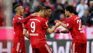 FC Bayern München gewann zuhause gegen den BVB mit 5:0.