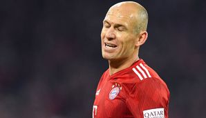 Arjen Robben befürchtet, nicht mehr für Bayern auflaufen zu können.