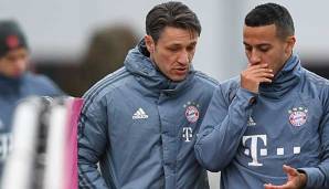 Arbeiten seit dieser Saison gemeinsam beim FC Bayern: Mittelfeldstratege Thiago und Trainer Niko Kovac.