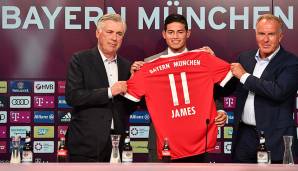 Glücklich war Rummenigge dann im Sommer, als die Bayern die Verpflichtung von James Rodriguez vermeldeten. "Er gibt uns die Qualität, die wir brauchen", schwärmte der Vorstandsvorsitzende.