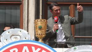 Das ging runter wie Öl: Niko Kovac ließ sich vom Publikum feiern - Balsam für den Bayern-Trainer.