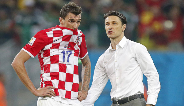 Mario Mandzukic und Niko Kovac kennen sich bestens.