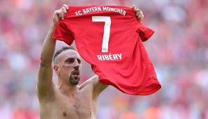 Platz 5 - Franck Ribery: 91 Tore in 343 Spielen.