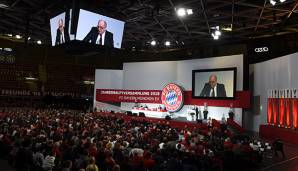Die Jahreshauptversammlung des FC Bayern München 2019 wird in der Olympiahalle abgehalten.