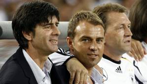 Ende August 2006 zog Flick aber schon weiter. Er wurde Co-Trainer des neuen Bundestrainers Joachim Löw, an dessen Seite er acht Jahre lang arbeiten sollte.
