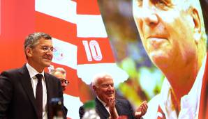 PRÄSIDENT: Herbert Hainer. Der ehemalige adidas-Vorstandschef will Bayern München "im Geiste" seines Freundes Hoeneß führen, "mit seinem Rat und seiner Hilfe", wie er nach seiner Wahl betonte - dessen Marionette will der 65-Jährige nicht sein.