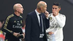 Startete unter Real-Coach Zinedine Zidane sogar als Stammkraft in die neue Saison. Verletzte sich im Oktober am Knie und arbeitet aktuell auf sein Comeback hin. Real will ihn auch im Januar nicht abgeben. Zidane soll zufrieden mit dem Kolumbianer sein.