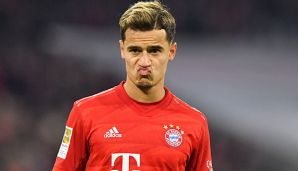 Philippe Coutinho kommt beim FC Bayern nicht in Schwung.