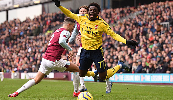 Bukayo Saka kommt in dieser Saison auf 24 Pflichtspieleinsätze für den FC Arsenal.