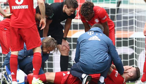 Niklas Süle verletzte sich gegen den FCA am Kreuzband.