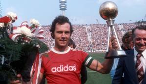 Platz 2: Franz Beckenbauer - 654 Stimmen