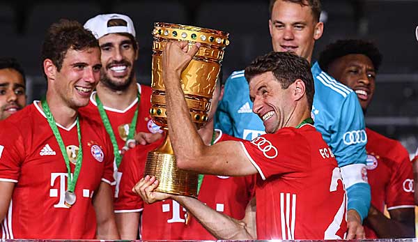 Stand in seinem 8. Pokalfinale: Thomas Müller vom FC Bayern München.