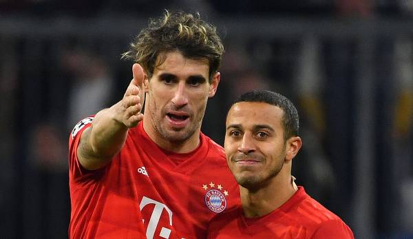 Javi Martinez und Thiago könnten sich nach dem Champions-League-Finale vom FC Bayern verabschieden.