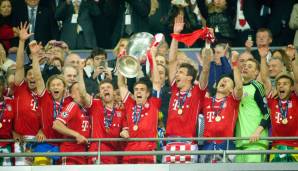 Am 25. Mai 2013 krönte sich der FC Bayern zum Champions-League-Sieger. Insgesamt fünf Spieler, die gegen PSG wohl von Anfang an auflaufen werden (So., 21 Uhr auf DAZN), standen auch damals in der Startelf.