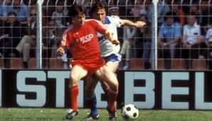 Reinhold Mathy (zwischen 1985 und 1986): Stieß 1980 aus der Bayern-Jugend zu den Alten, wo er ein zuverlässiger Torjäger wurde, wenngleich kein Star. Bitter: Verlor 1982 und 1987 jeweils das Landesmeister-Finale, die heutige Champions League.