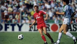Stefan Reuter (zwischen 1990 und 1991): Beim FC Bayern machte er seine ersten Schritte auf allerhöchstem Niveau, ehe er 1991 zu Juventus Turin wechselte. 1997 holte er mit Borussia Dortmund die Champions League.