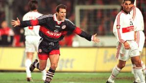 Mehmet Scholl (zwischen 1992 und 2007): Nach Jugendjahren beim Karlsruher SC kam Scholl mit 21 zum FC Bayern und war dort über Jahre nicht wegzudenken - obwohl sein Traumberuf nach eigener Angabe "Spielerfrau" ist. Champions-League-Sieger 2001.