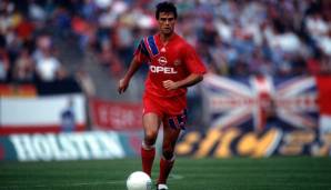 THOMAS BERTHOLD: Ein Tor in 30 Einsätzen für den FC Bayern zwischen 1991 und 1993