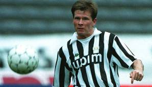 1991 folgte er dem Ruf aus Italien und wechselte für knapp 3 Mio. Euro zu Juventus. Dort blieb er trotz erneutem Stammspieler-Status jedoch nur ein Jahr und wurde anschließend beim BVB zur Klublegende. Heute ist er Manager des FC Augsburg.
