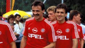 JÜRGEN KOHLER: Hatte ab 1989 fast den gleichen Karriereverlauf wie Reuter. Zwei Jahre beim FC Bayern gesetzt und hatte als Stammspieler bei der WM 1990 ab dem Achtelfinale großen Anteil am späteren Titelgewinn.