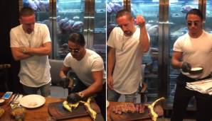 Ein halbes Jahr vor seinem Abschied aß er im Restaurant des türkischen Starkochs Nusret Gökce (Salt Bae) in Dubai ein mit Blattgold überzogenes Steak im Wert von angeblich 1.200 Euro, wofür er reichlich Kritik erntete