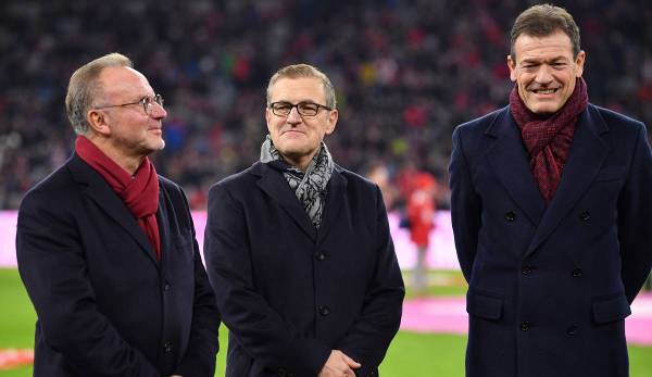Die Vorstände des FC Bayern waren zufrieden mit den Geschäftszahlen.