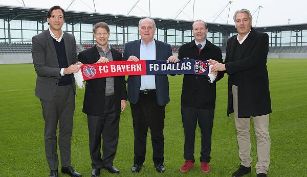 Die Kooperation zwischen Dallas und dem FC Bayern besteht seit knapp drei Jahren.