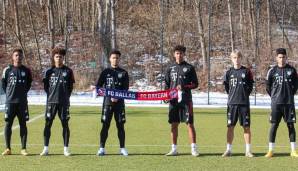 Beim FC Bayern trainierten sechs Spieler des FC Dallas mit.