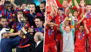 Nur zwei Mannschaften ist es bisher gelungen, alle sechs Titel (Meisterschaft, Pokal, Champions League, nationaler Supercup, europäischer Supercup, Klub-WM) in einer Saison zu gewinnen: dem FC Barcelona im Jahr 2009 und dem FC Bayern 2020/2021.