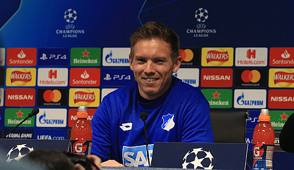 Julian Nagelsmann wurde durch die Champions-League-Teilnahme mit der TSG Hoffenheim der jüngste Cheftrainer in der Königsklasse.
